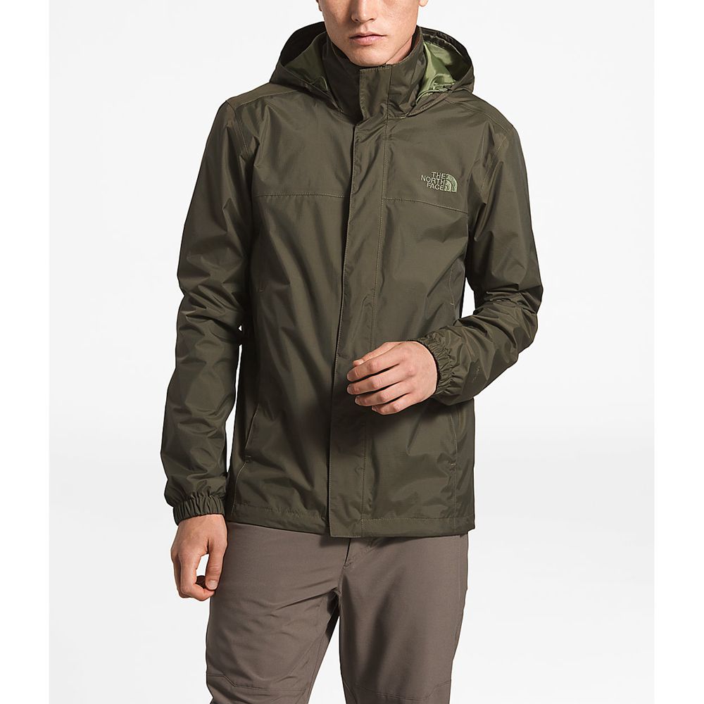 The North Face Rain Jacket Mens Australia - The North Face Resolve 2 Green (POJ-624183)